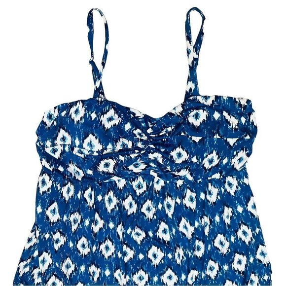 Nottinbianche Bandeau Ikat Boho Pattern Mini Dress - Picture 2 of 12